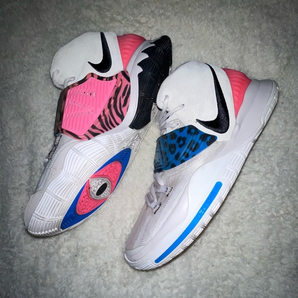 Men’s 10.5 Kyrie 6 Nike animal print good used condition - Picture 11 of 13